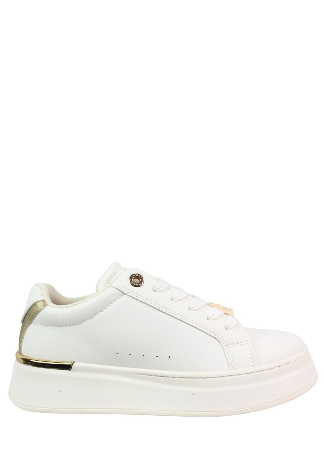 TOMMY HILFIGER - Sneaker Rip.Platino - Donna - T3A9-34252