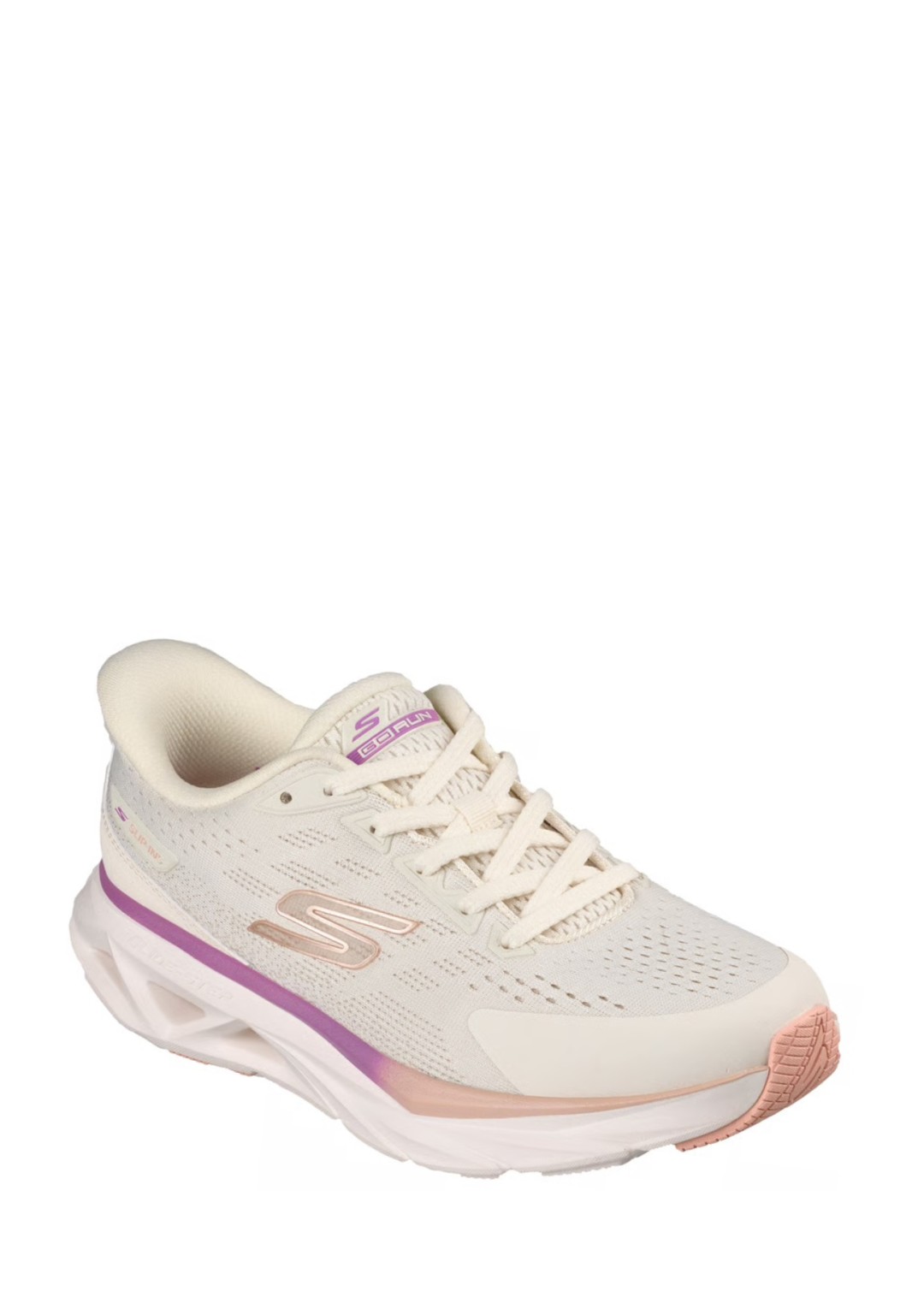 Skechers - Sneaker Tessuto - Donna - 129825/NAT