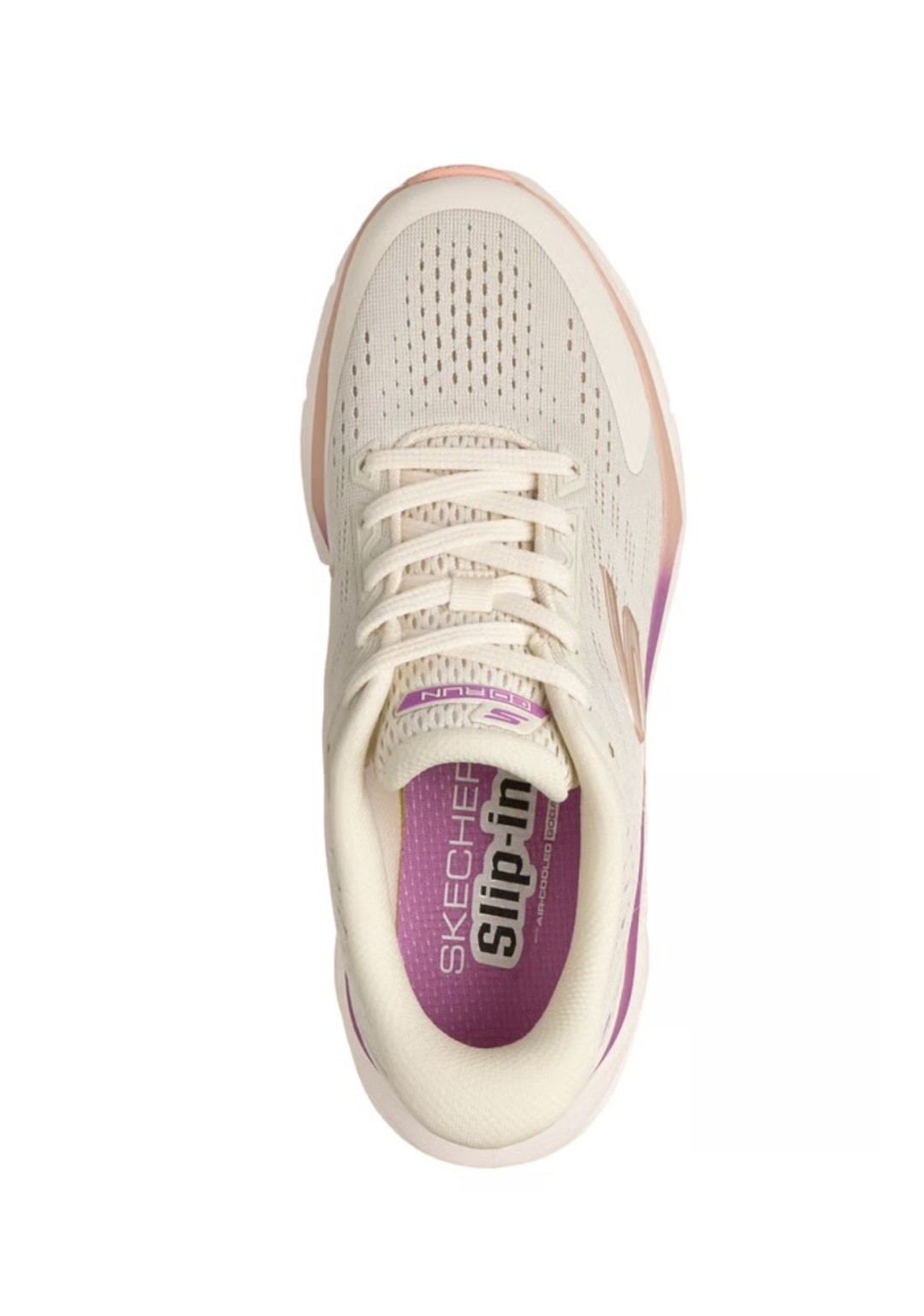 Skechers - Sneaker Tessuto - Donna - 129825/NAT