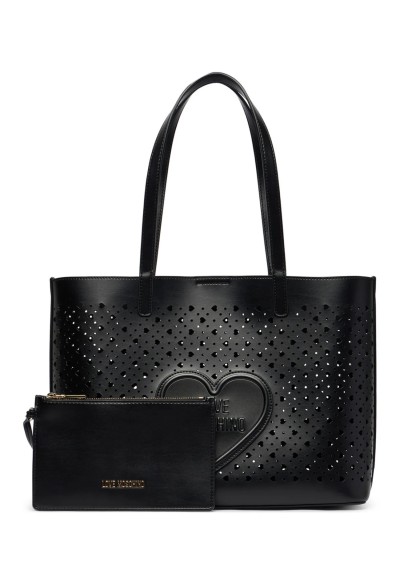 LOVE MOSCHINO - Shopper cuori - Donna - JC4289PP0OKK0000