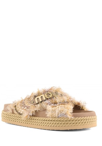 Mou - Incrocio paglia - Donna - MU.SW451011 K