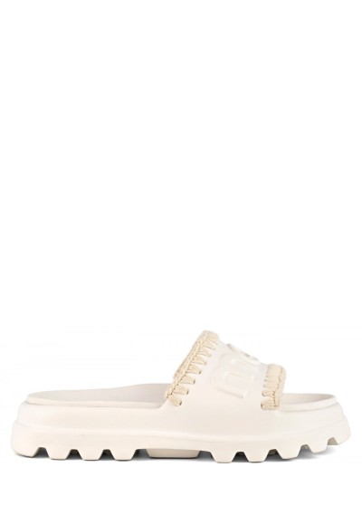 Mou - Ciabatta logo - Donna - MU.SW661000N W