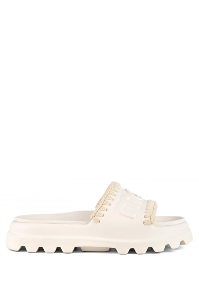Mou - Ciabatta logo - Donna - MU.SW661000N W