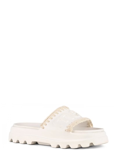 Mou - Ciabatta logo - Donna - MU.SW661000N W