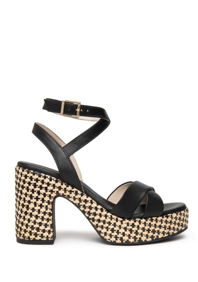 NEROGIARDINI - Tacco incrocio - Donna - 072 D