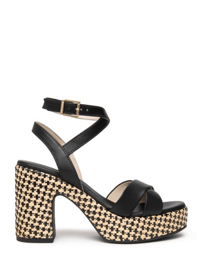 NEROGIARDINI - Tacco incrocio - Donna - 072 D