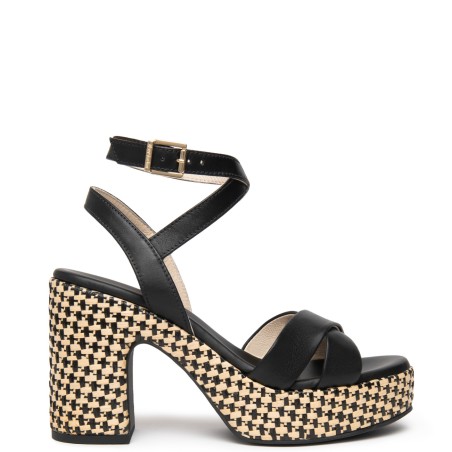 NEROGIARDINI - Tacco incrocio - Donna - 072 D