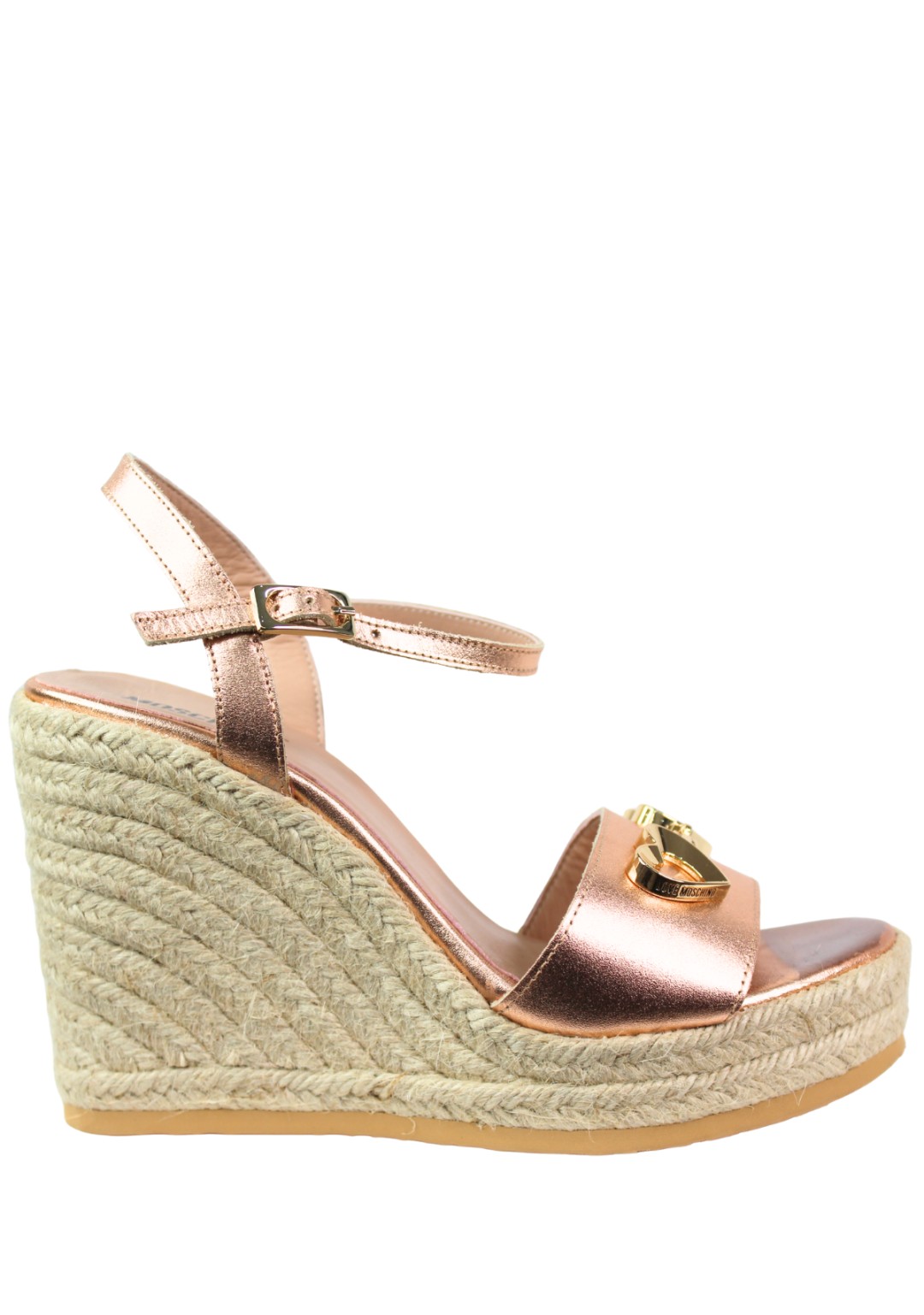 LOVE MOSCHINO - Sandalo Zeppa - Donna - JA1615BI0OIC0600