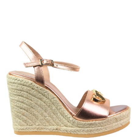 LOVE MOSCHINO - Sandalo Zeppa - Donna - JA1615BI0OIC0600