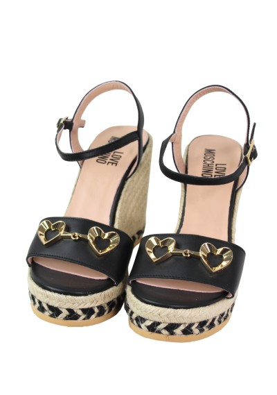 LOVE MOSCHINO - Sandalo Zeppa - Donna - JA1615BI0OIA0000