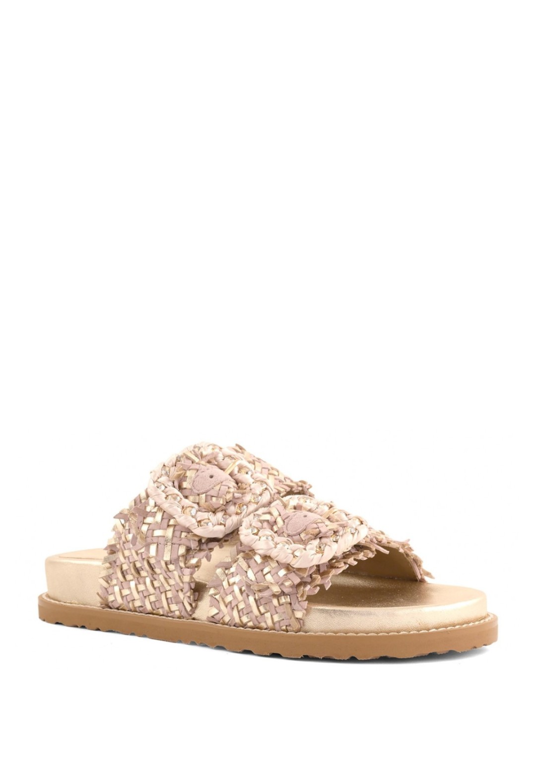 Coral Blue - Intrecci 2 FIbbie - Donna - CB.K226.01