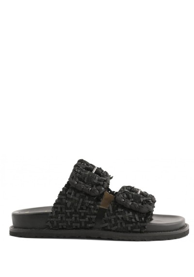 Coral Blue - Intrecci 2 FIbbie - Donna - CB.K226.01 N