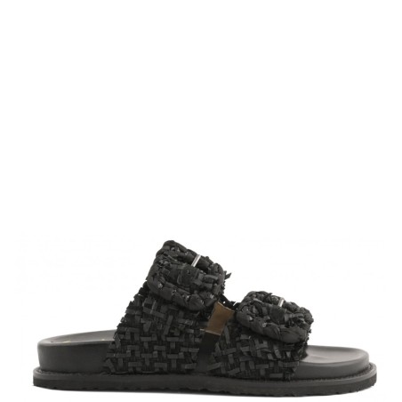 Coral Blue - Intrecci 2 FIbbie - Donna - CB.K226.01 N