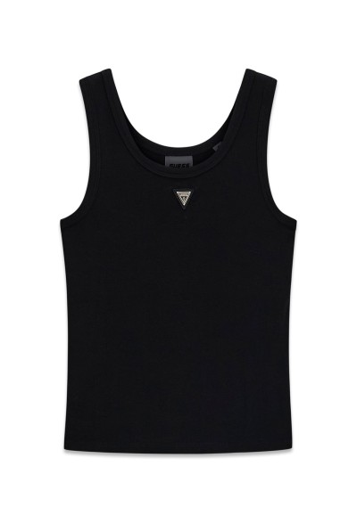 Guess - Canotta con logo - Donna - V6YP09K4312-JBLK