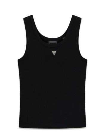 Guess - Canotta con logo - Donna - V6YP09K4312-JBLK