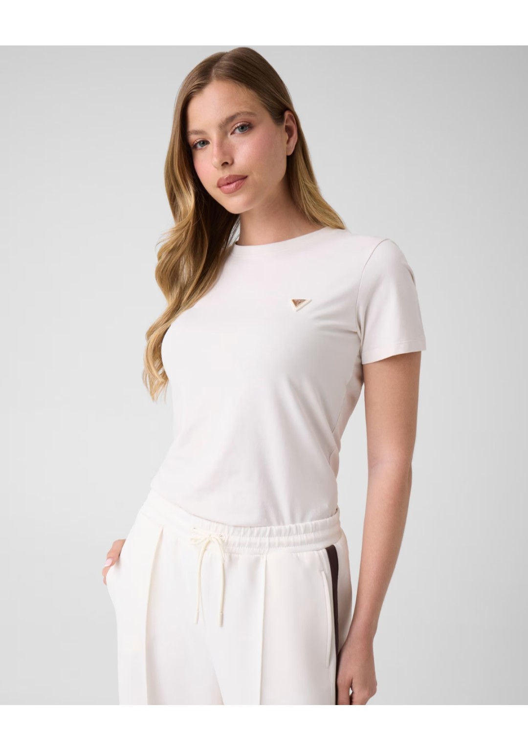 Guess - T-Shirt in cotone - Donna - V4YI09J1314-G6K5