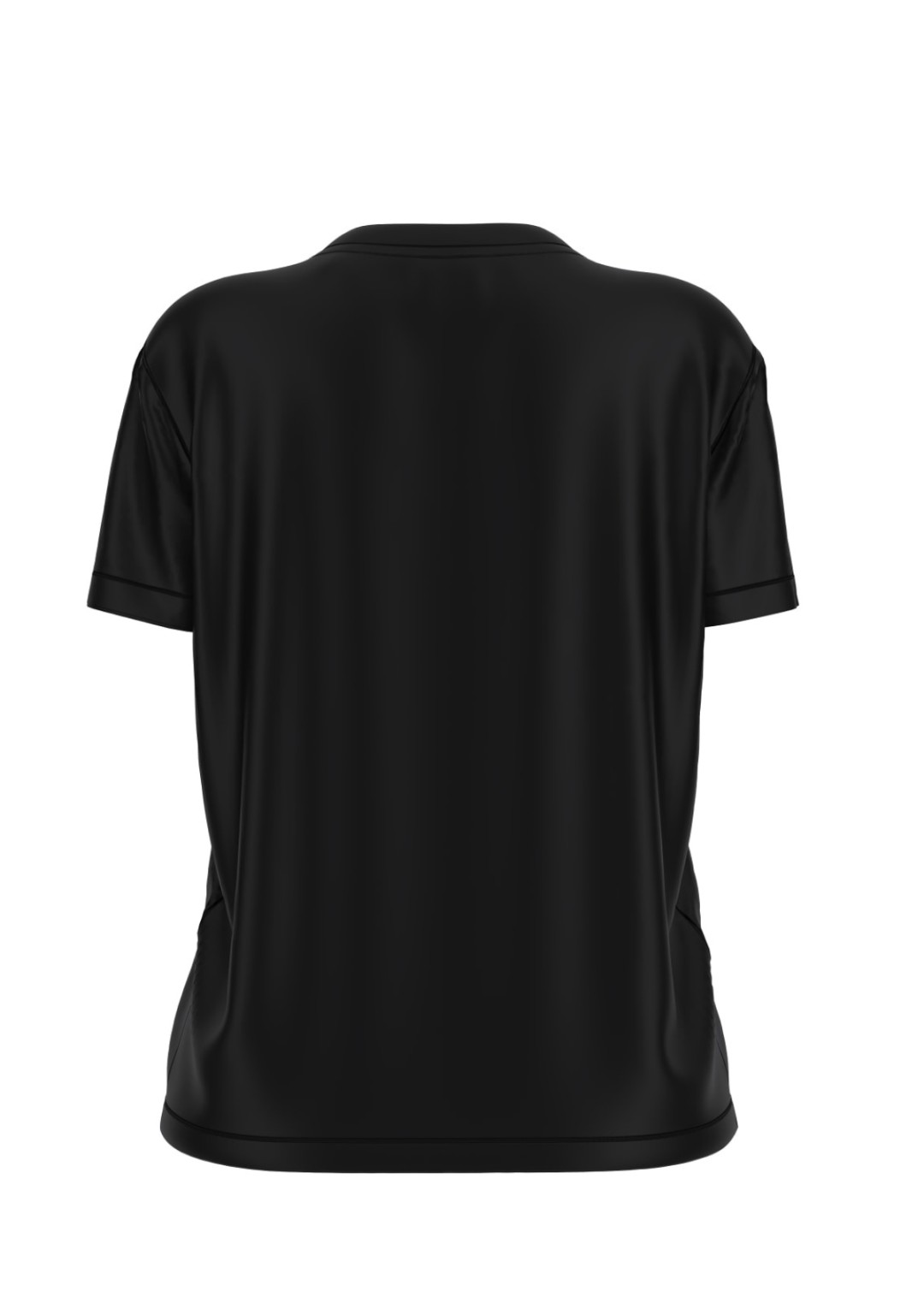 Guess - T-Shirt con logo strass - Donna - V6YI04K4268-JBLK
