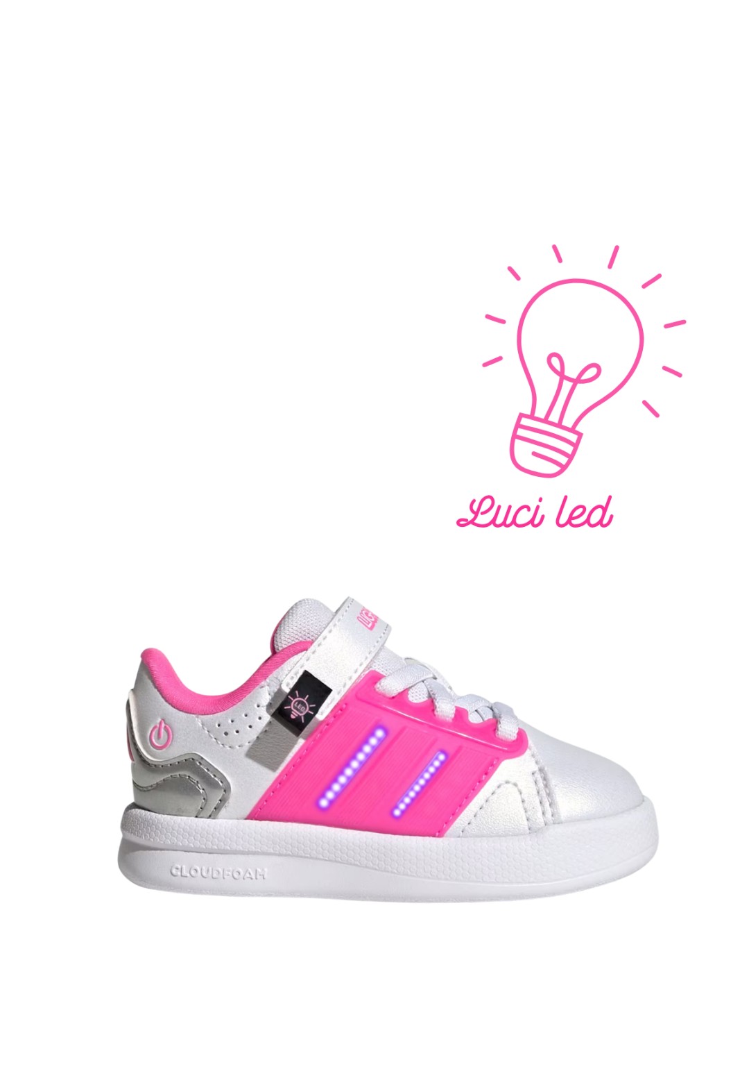 Adidas - Luci Rip.Rosa - Bimba - KI6535