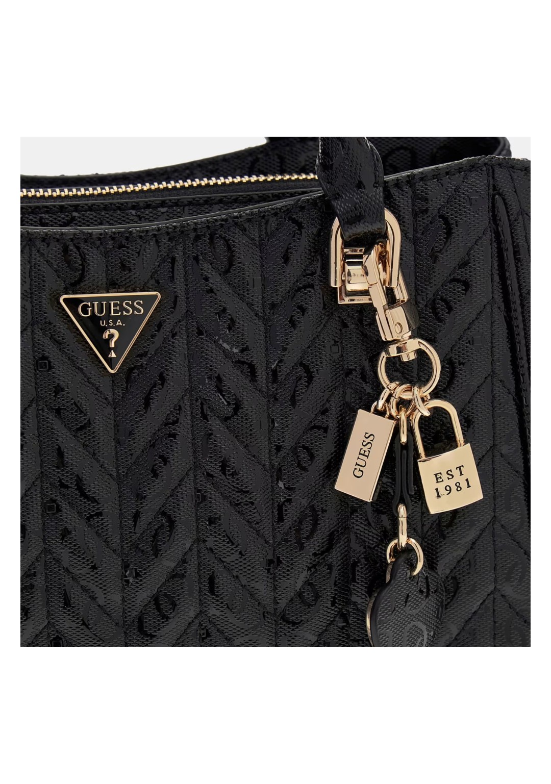 Guess - Borsa Trap. - Donna - STACEY GG974106 N