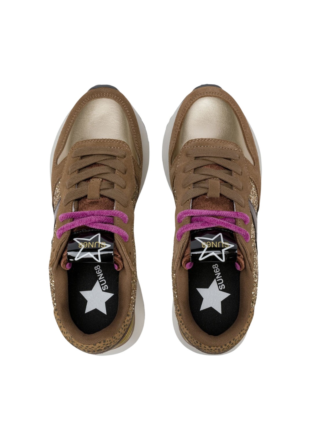 SUN68 - Big Stargirl Glitter - Donna - Z46230