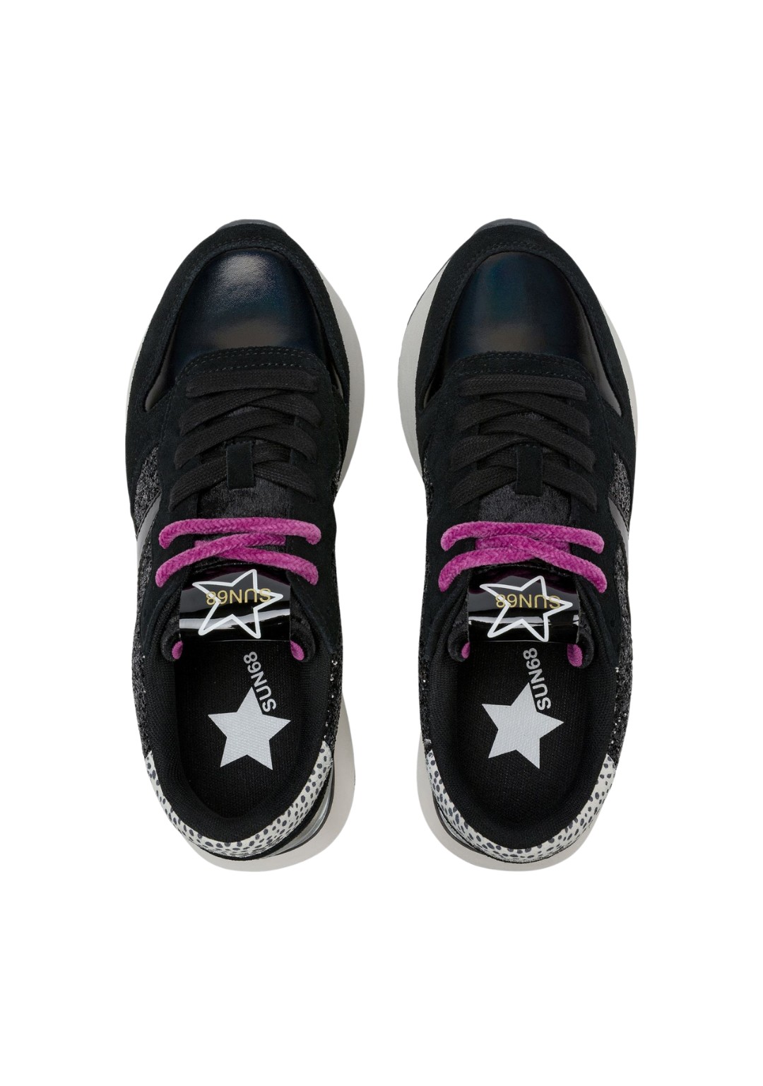 SUN68 - Big Stargirl Glitter - Donna - Z46230 N