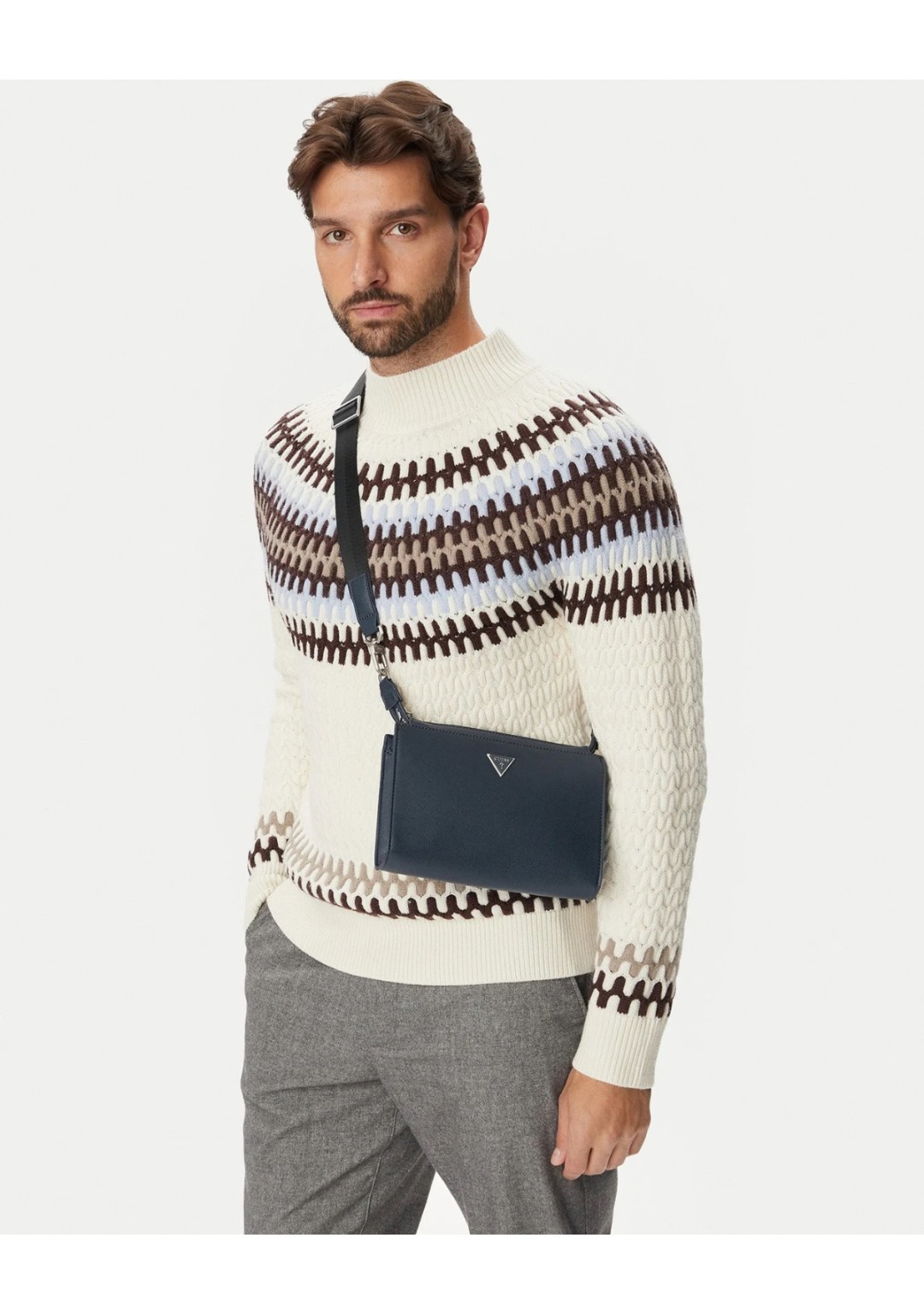 Guess - Pochette tracolla - Uomo - HMMISLP6457 B