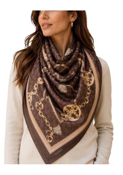 Guess - Foulard Logato - Donna - AW5537POL03