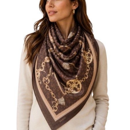 Guess - Foulard Logato - Donna - AW5537POL03