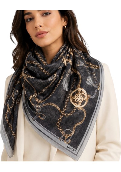 Guess - Foulard Logato - Donna - AW5537POL03 N