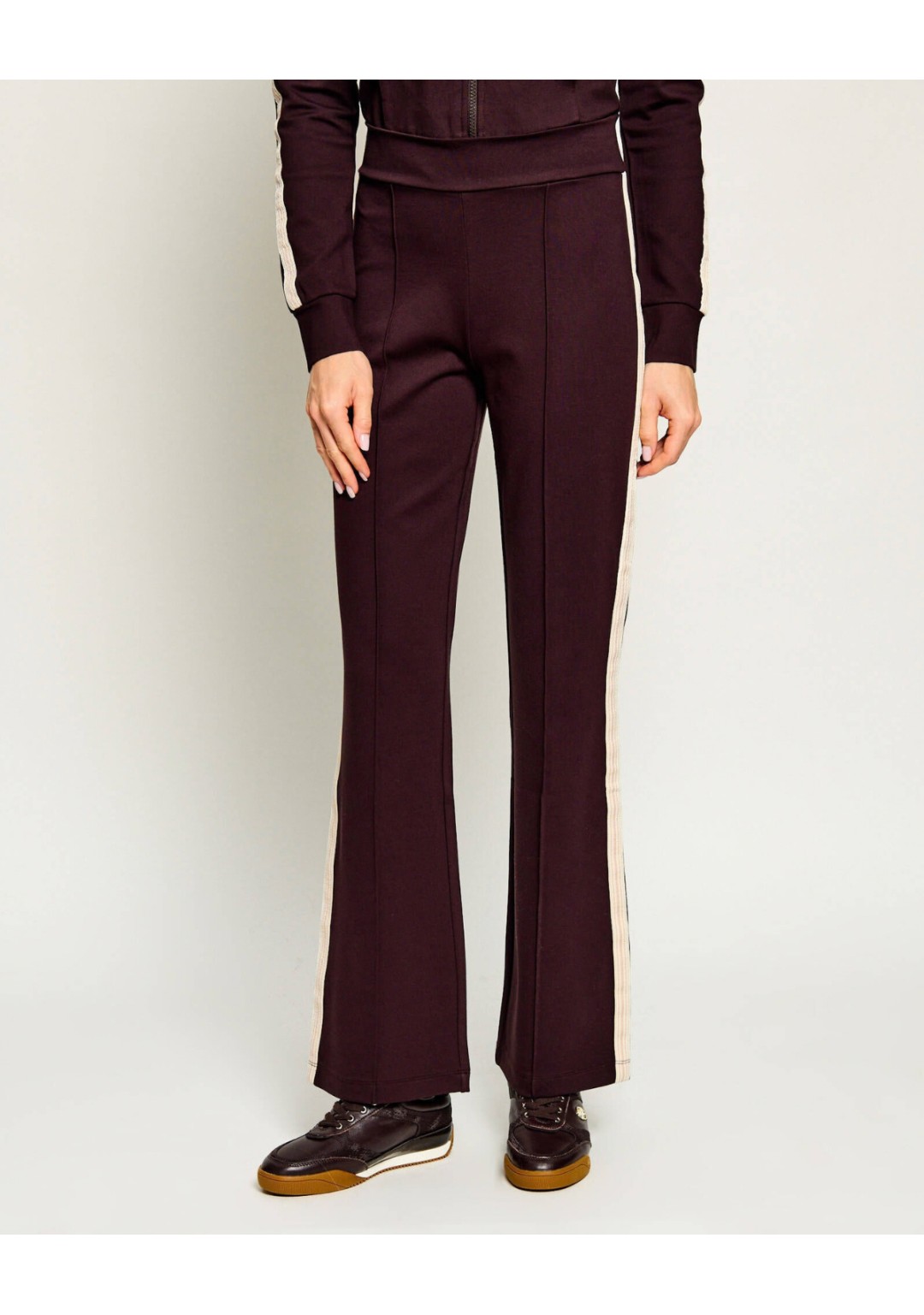 Guess - Pantalone palazzo con banda - Donna - V6BB03K6250