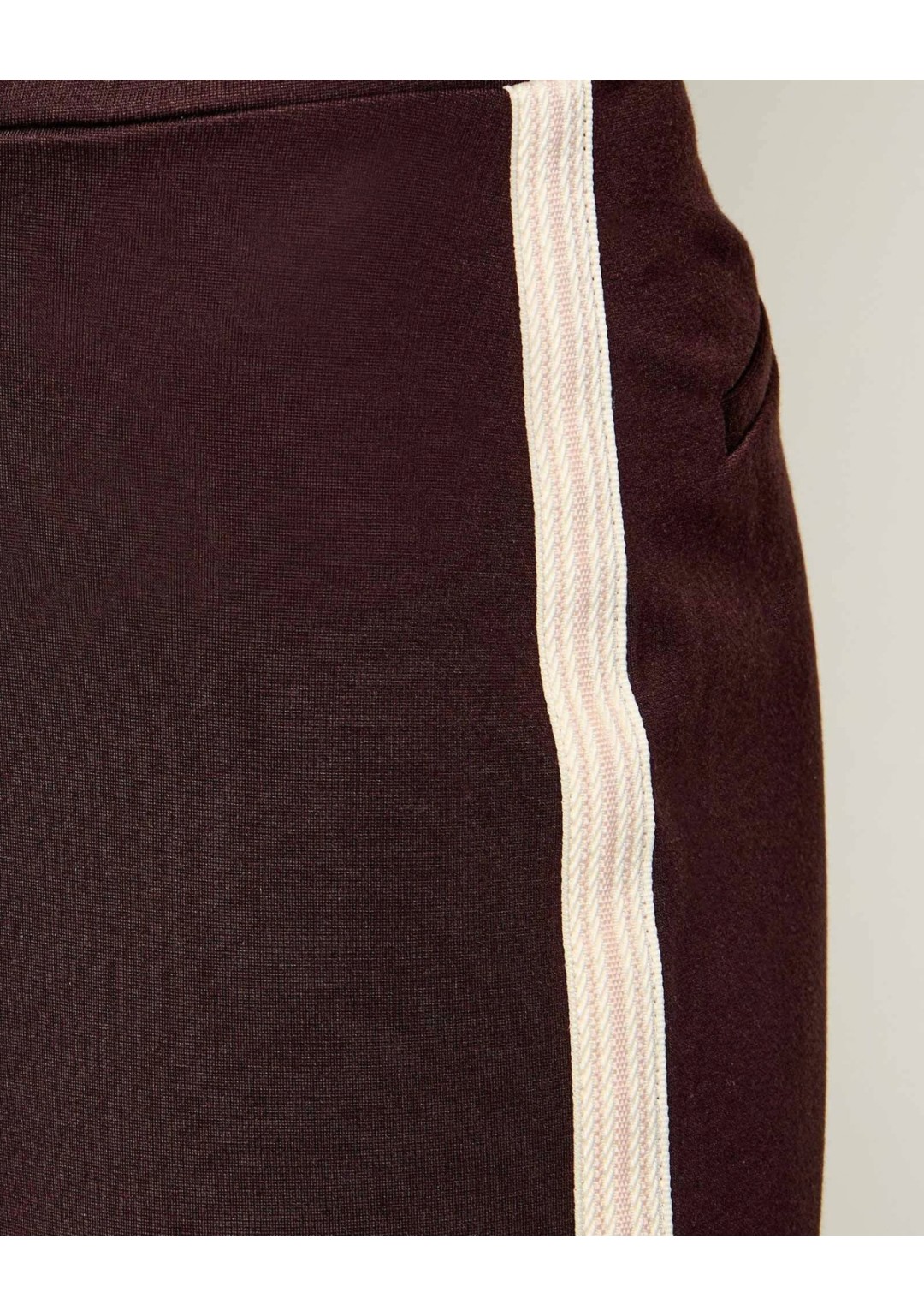Guess - Pantalone palazzo con banda - Donna - V6BB03K6250