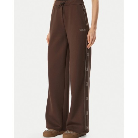 Guess - Pantalone palazzo strass - Donna - V5BB12 KCX22