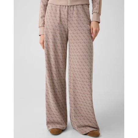 Guess - Pantalone palazzo logato - Donna - V6BB31K7945