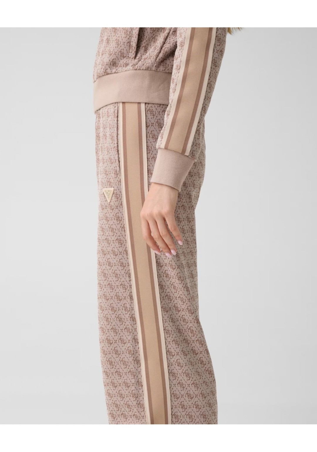 Guess - Pantalone palazzo logato - Donna - V6BB31K7945