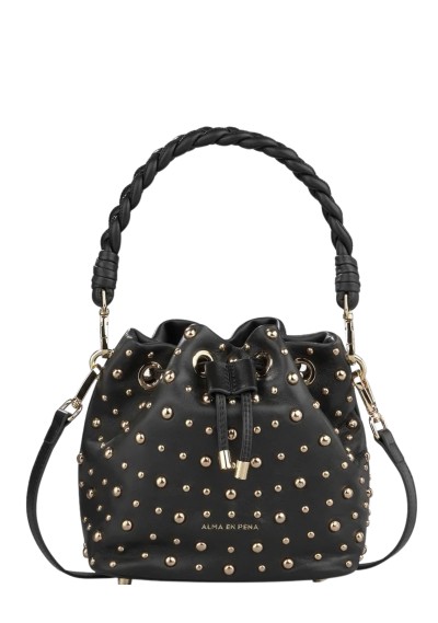 Alma en Pena - Secchiello borchie - Donna - BG240 N