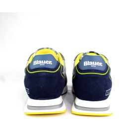 Blauer Sneakers Uomo Dawson 01 Blue S1DAWSON01-Blu-E21