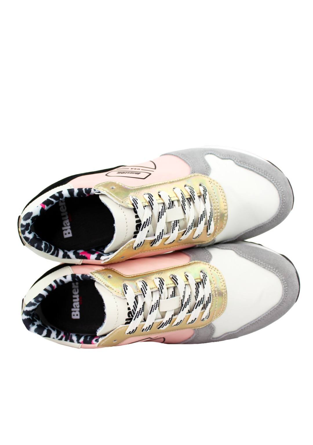 BLAUER Sneakers Donna con zeppa