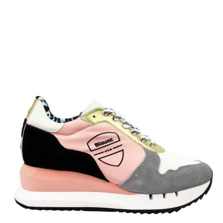 BLAUER Sneakers Donna con zeppa
