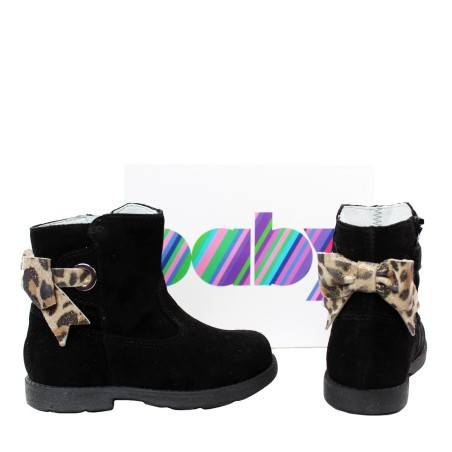 NEROGIARDINI Stivaletto con fiocchi Baby 20/26