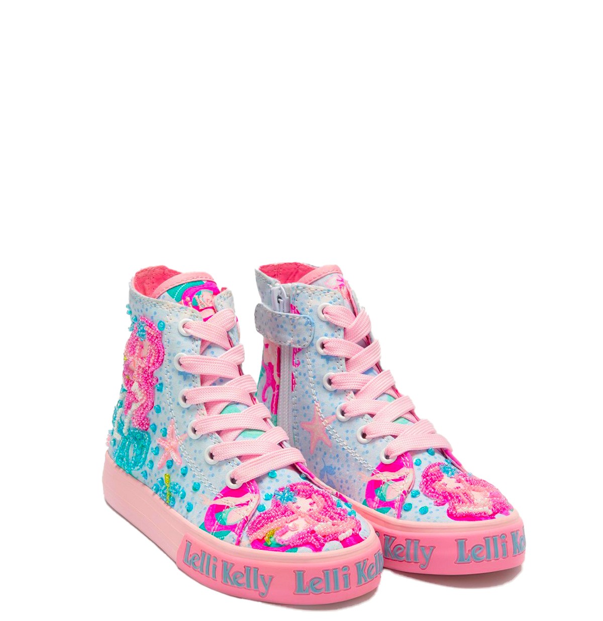 Lelli Kelly modello Unicorn sneaker bambina con paillettes e perline