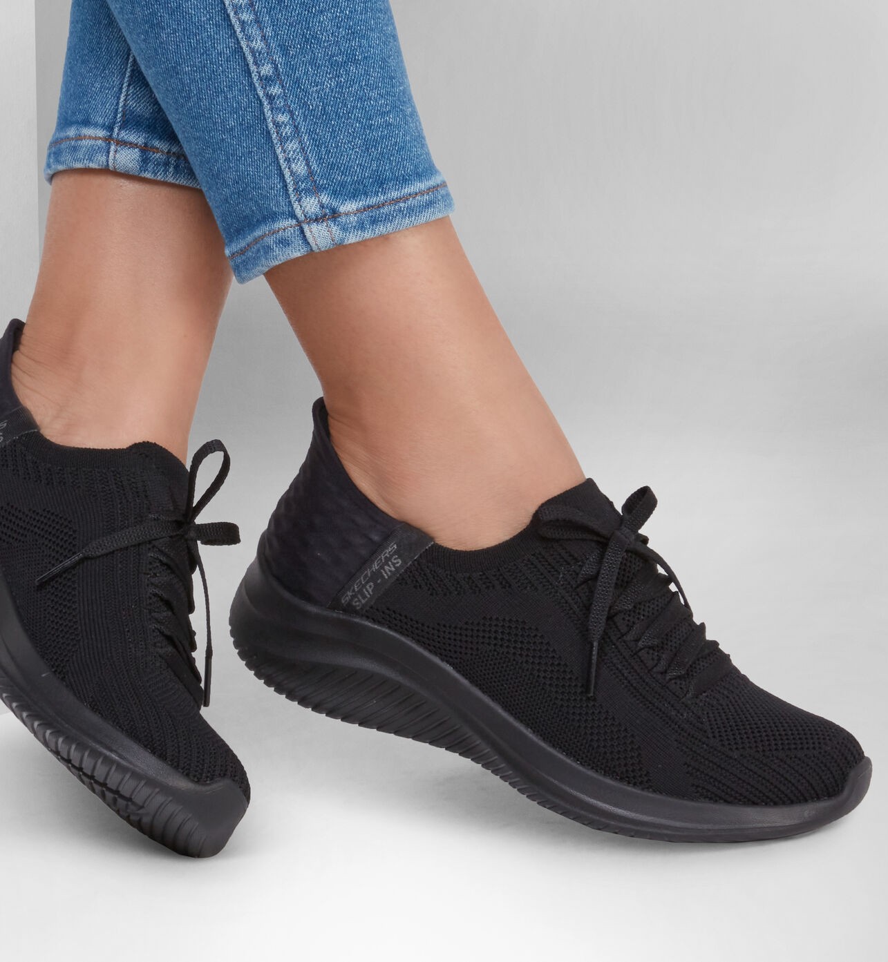 Skechers Slip Ins Lacci Donna 149710 BLK